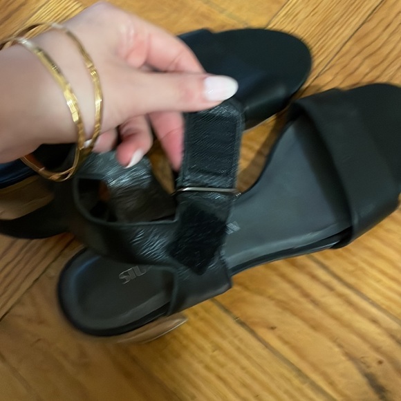 Stuart Weitzman Black Sandals - Picture 8 of 8